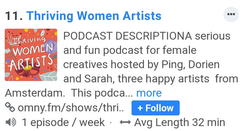 best women artist podcasts