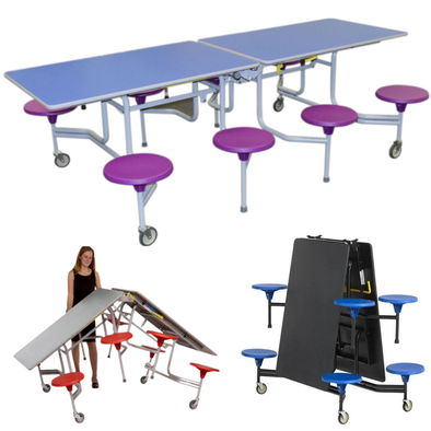Sico Rectangular Folding Table Seating Unit - 8 Seats Primary