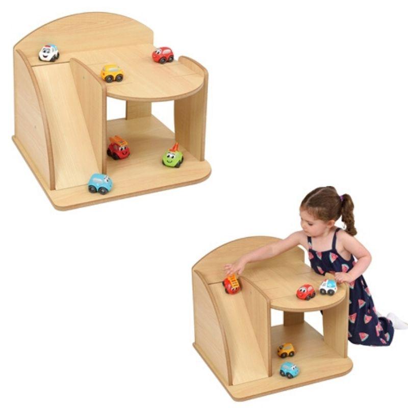 Small World Wooden Play Garage - Maple | Educational Equipment Supplies