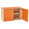Bubblegum Stock Cupboard + 1 Fixed Shelf - Educational Equipment Supplies