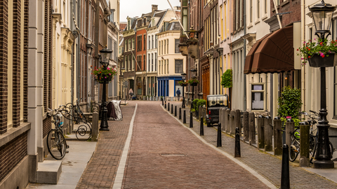 The bike friendly city of Utrecht.