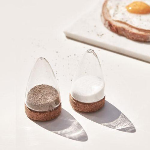 Salt & Pepper Shakers with Cork
