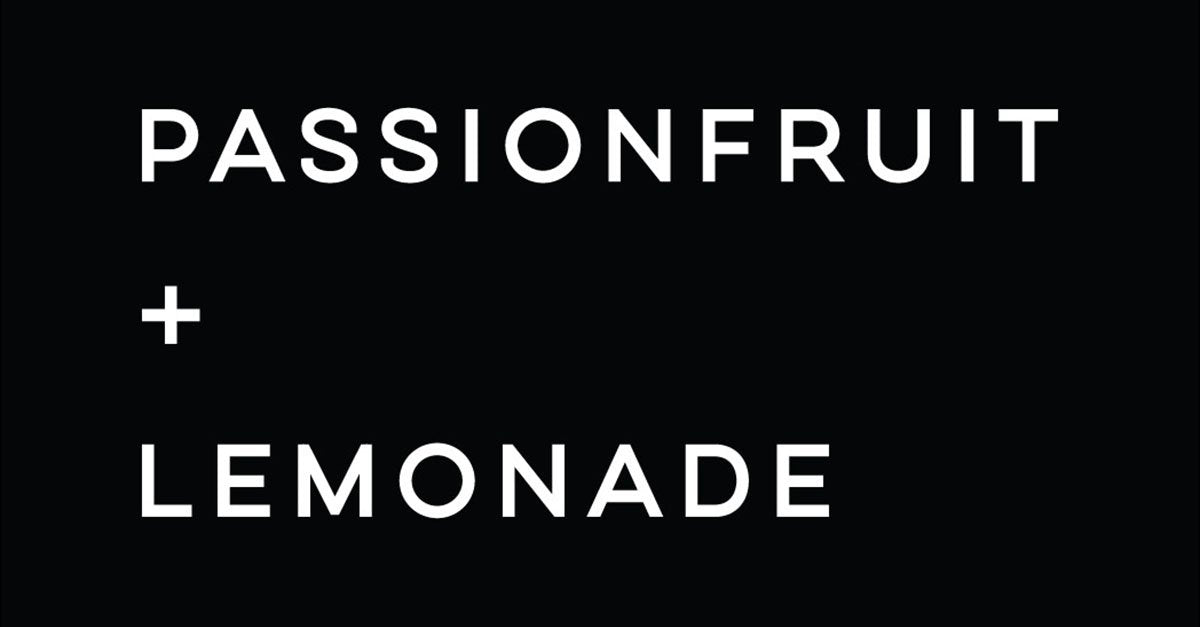Passionfruit and Lemonade