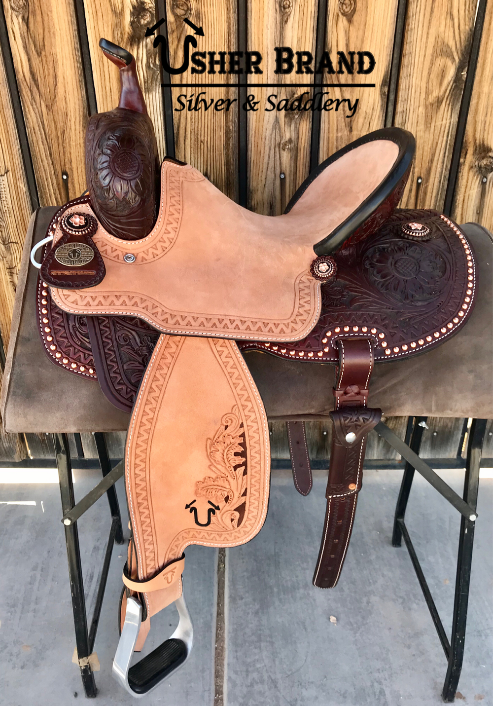 LV Barrel Saddle – Palermo Ranch