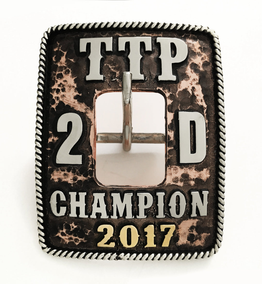 Trophy Headstall Buckle UBTHSB-005 – Usher Brand Silver & Saddlery