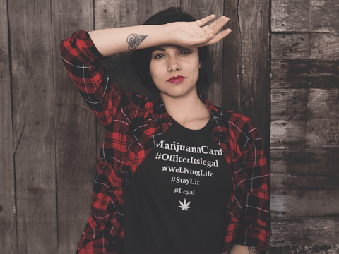 legalize weed shirts