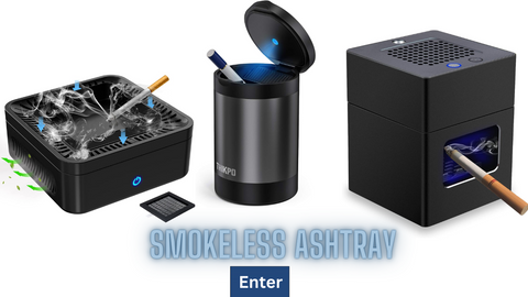 smokeless ashtrays