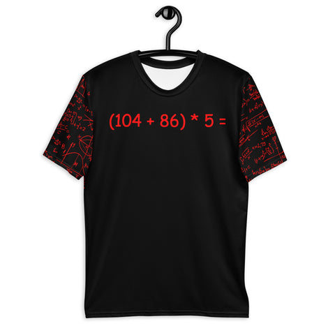t shirt with numbers