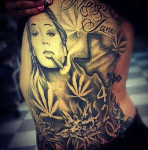 Top 10 Stoner Tattoos That Will Make You Want to Smoke ...