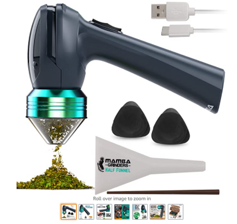  portable grinder with a dispenser 