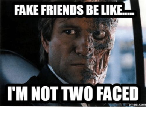 fake friends meme