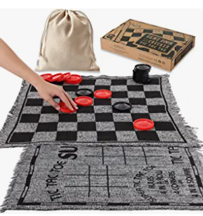 large checkers board foldable board