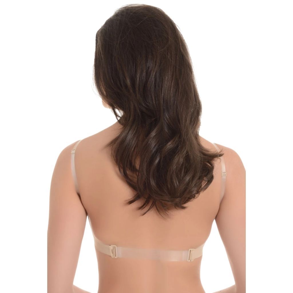 Convertible Dance Bra with Clear Straps and Clear Backstrap - Pretty Little  Dancer