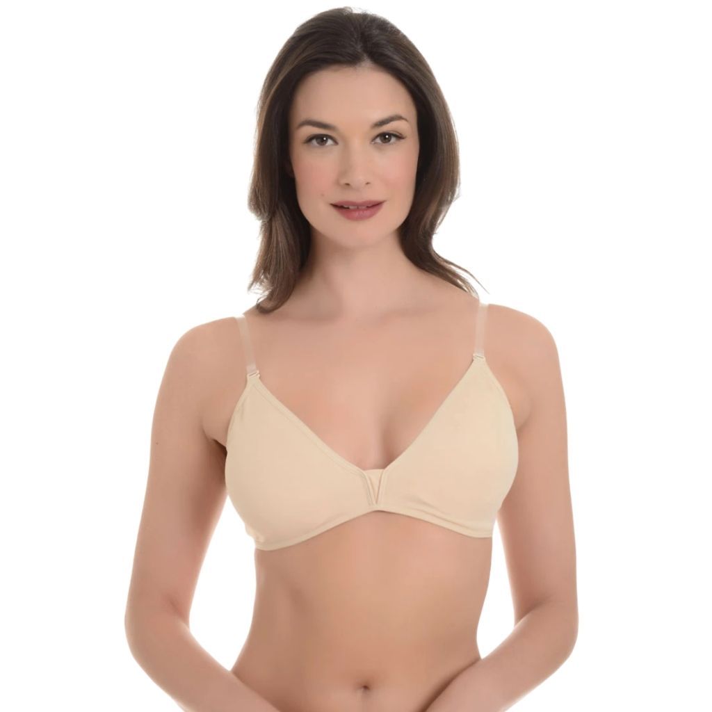 Basic Dance Bra with Clear Straps - St. Louis Dancewear