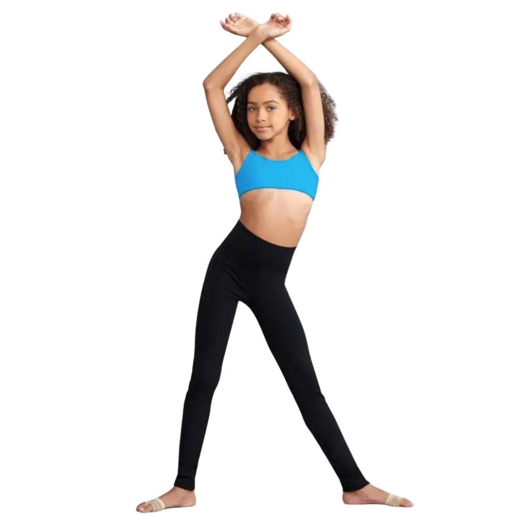 Cross Front V-Waist Dance Leggings