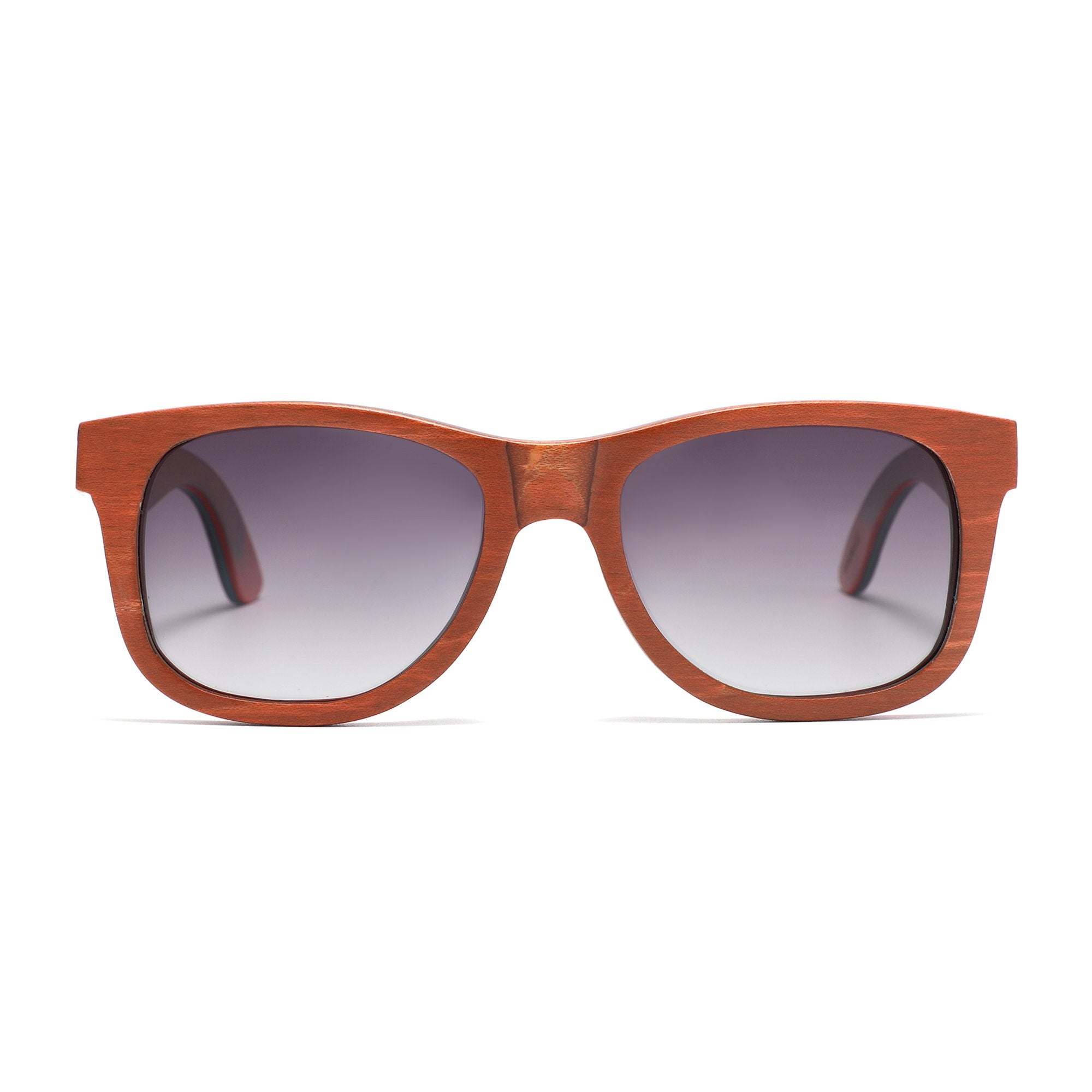 wood frame wayfarer sunglasses