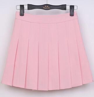American School Style Pleated Mini Skirts | Aesthetic Women's Clothing