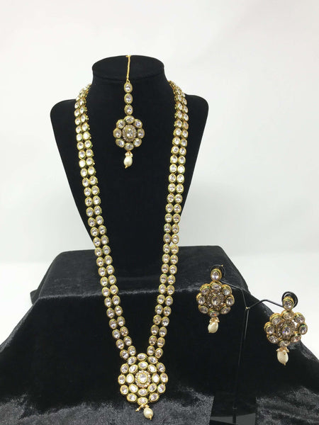 Indian Jewellery Long Sets - Kundan Jewelry Sets - Indian Jewelry ...