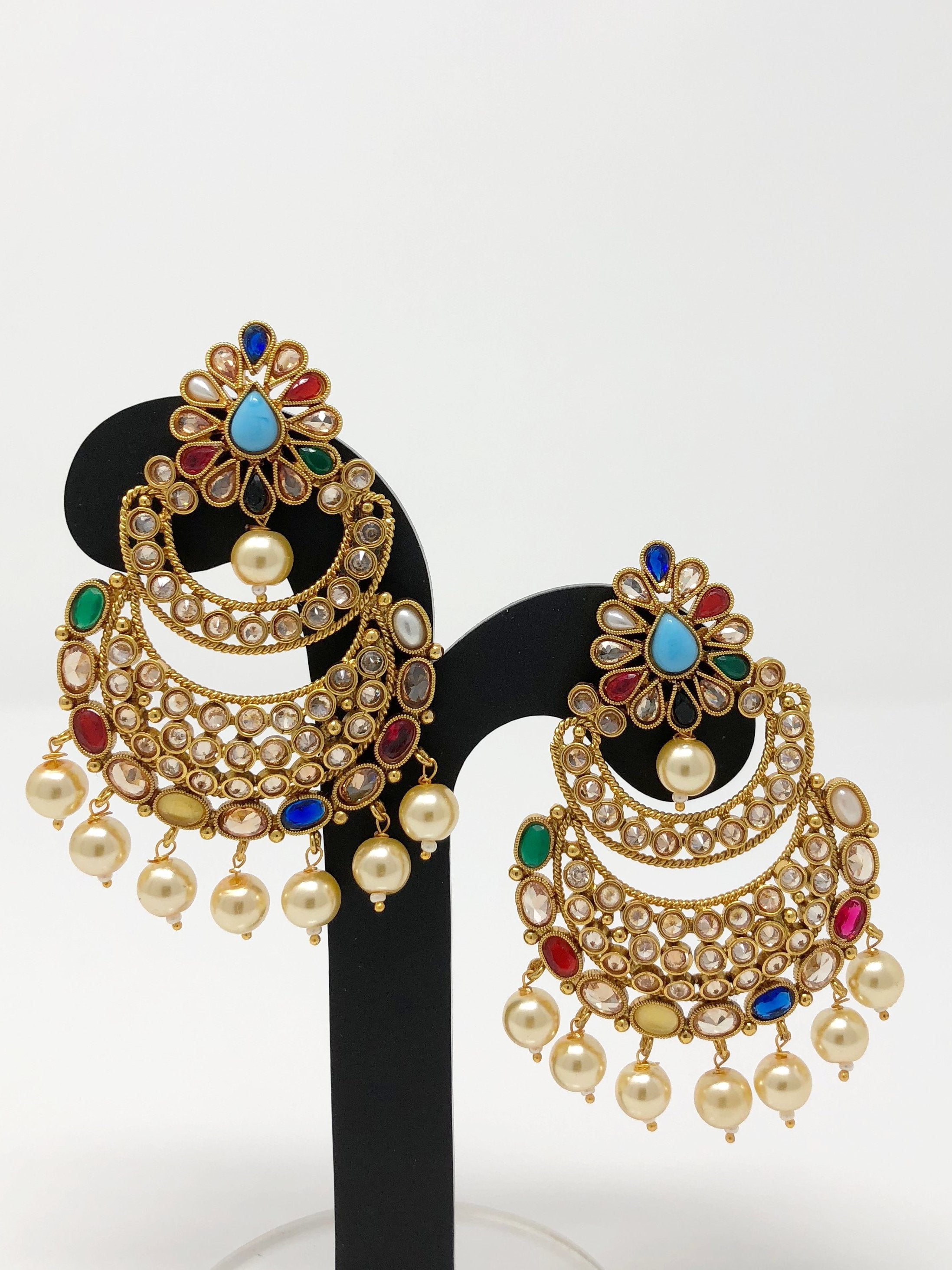 Indian Earrings - Indian Jewelry – Avya Collections