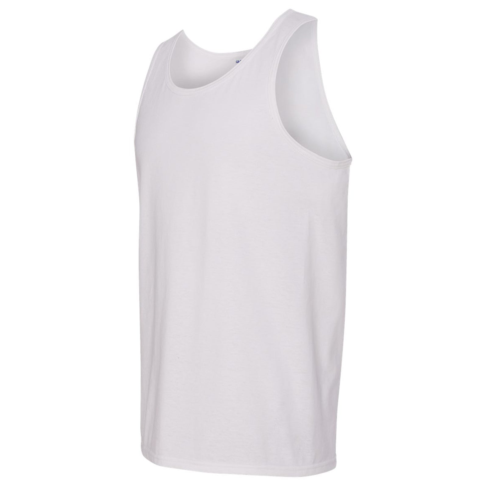 Gildan White Tank Top Singlet Shirt S - 3XL Small Big Men's Heavy Cott ...