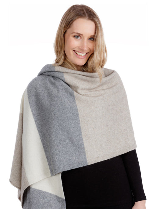 Possum Merino Wrap or Poncho NZ | Wool Shawl Wrap NZ Made — Gorgeous ...