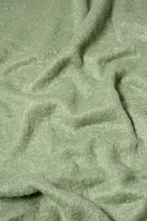 Duck Egg Blue Wool Blanket | Mohair Wool Blanket | NZ Mohair Blanket