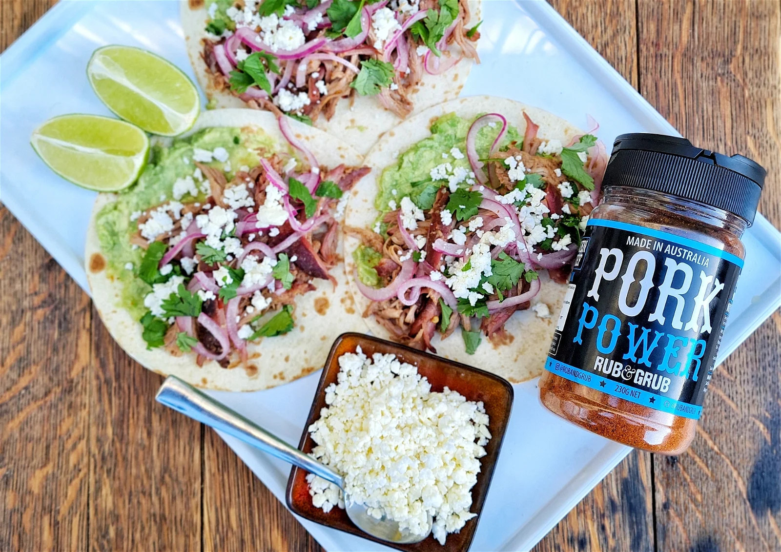 Pork Power Tacos