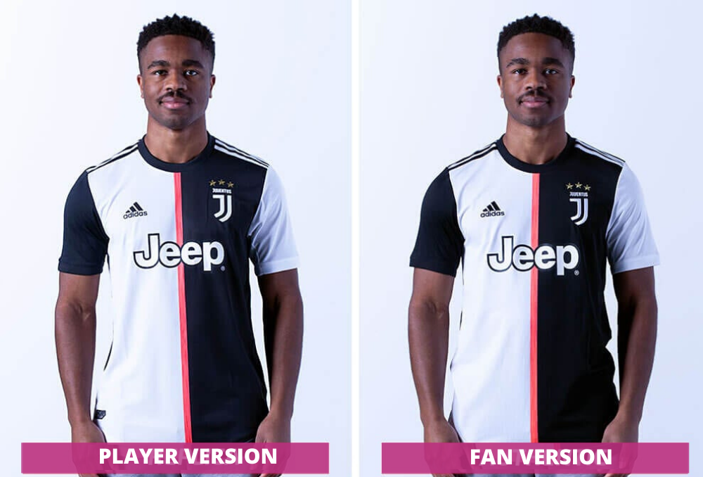 vinger Buiten Nieuwheid Difference between Normal[Fan Version] and Player Version jerseys..!