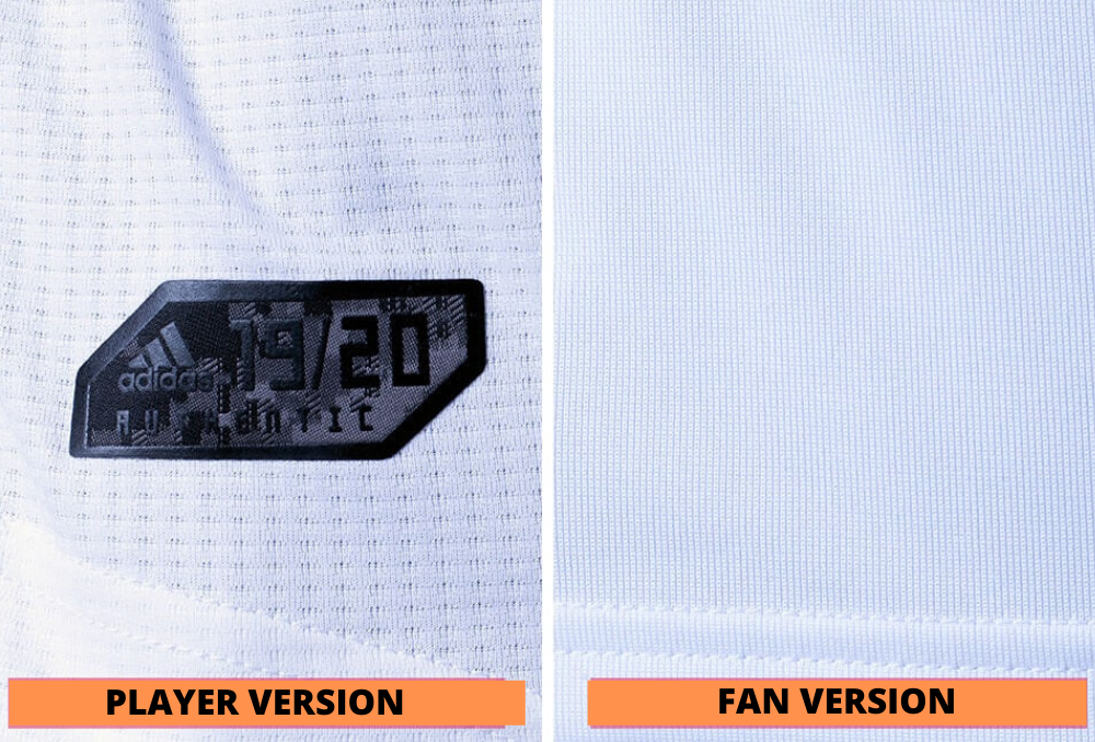 difference between player version and fan version jersey