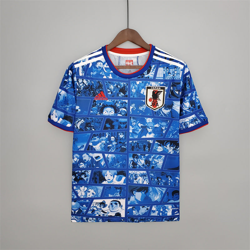 Japan Home Anime World Cup Jersey  Player Version  Indiansoccermart