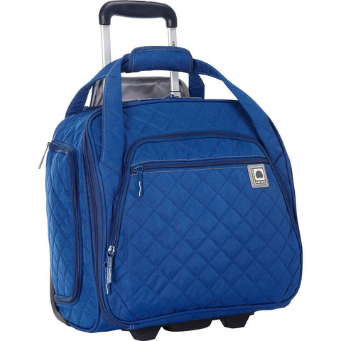 delsey quilted underseat tote