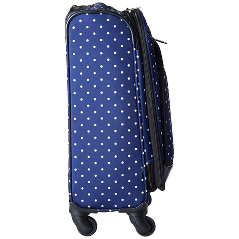 polka dot carry on luggage