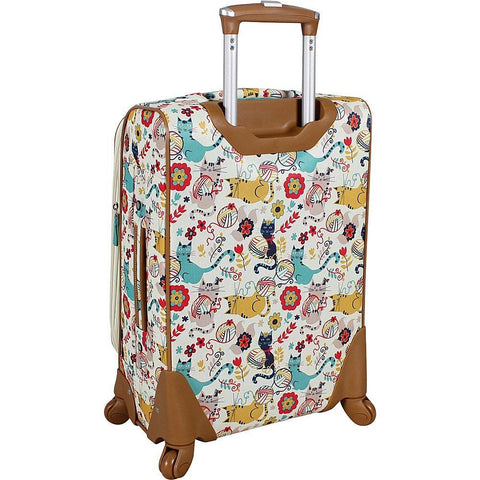 lily bloom 24 exp spinner luggage