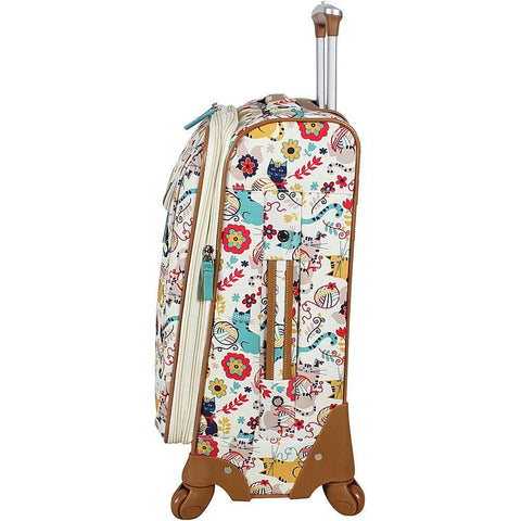 lily bloom 24 exp spinner luggage