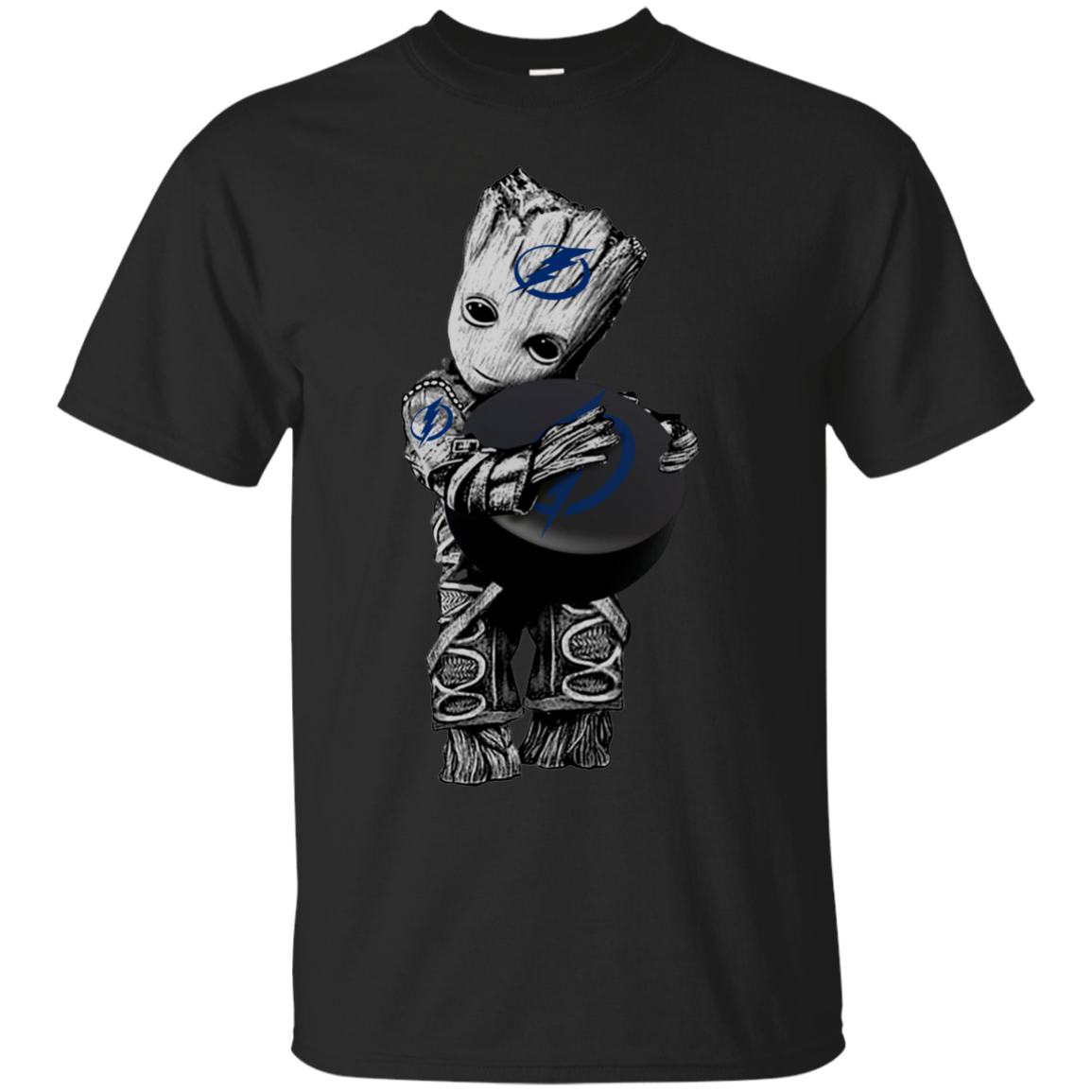 Tampa Bay Lightning Guardians Of The Galaxy Groot Hockey T-shirts
