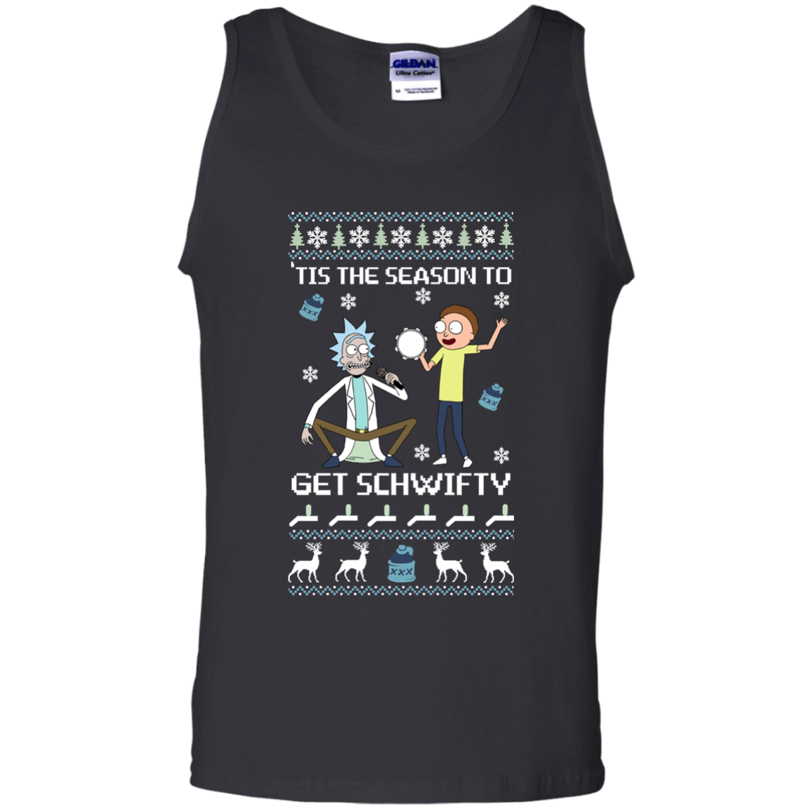Tis The Seson To Get Schwifty Shirt G220 Tank Top