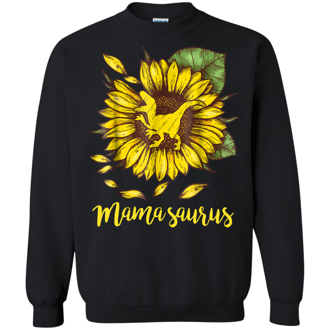 Sunflower Mama Saurus Shirt 