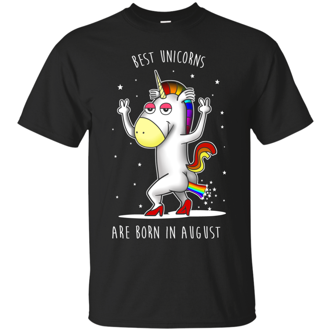 Best Unicorn Are Born In August Shirt G200 Ultra T-shirt