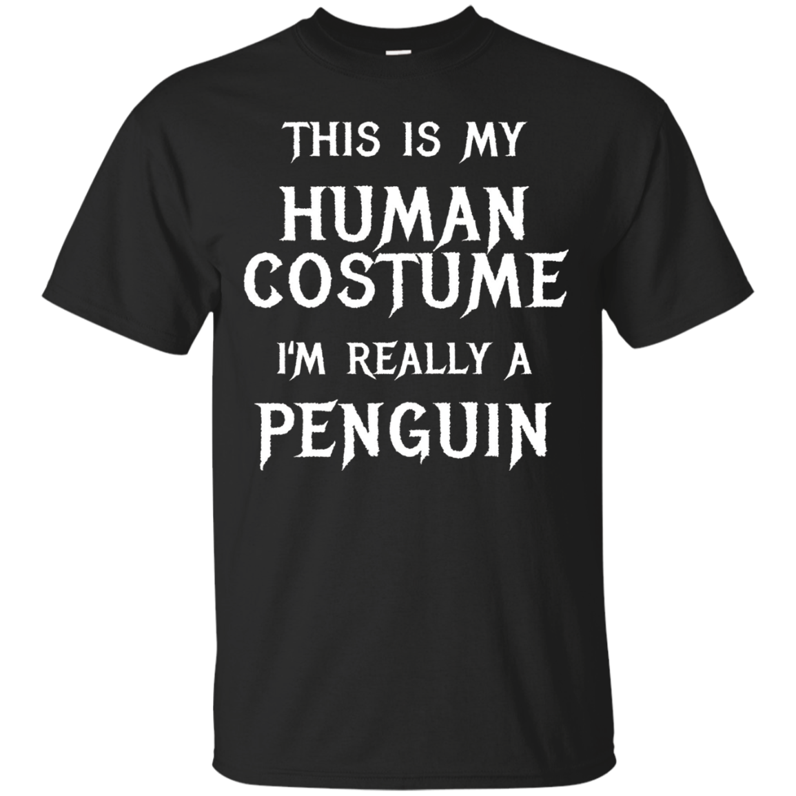 Shirt Penguin Halloween Costume Shirt Easy Funny For Adults Shirts