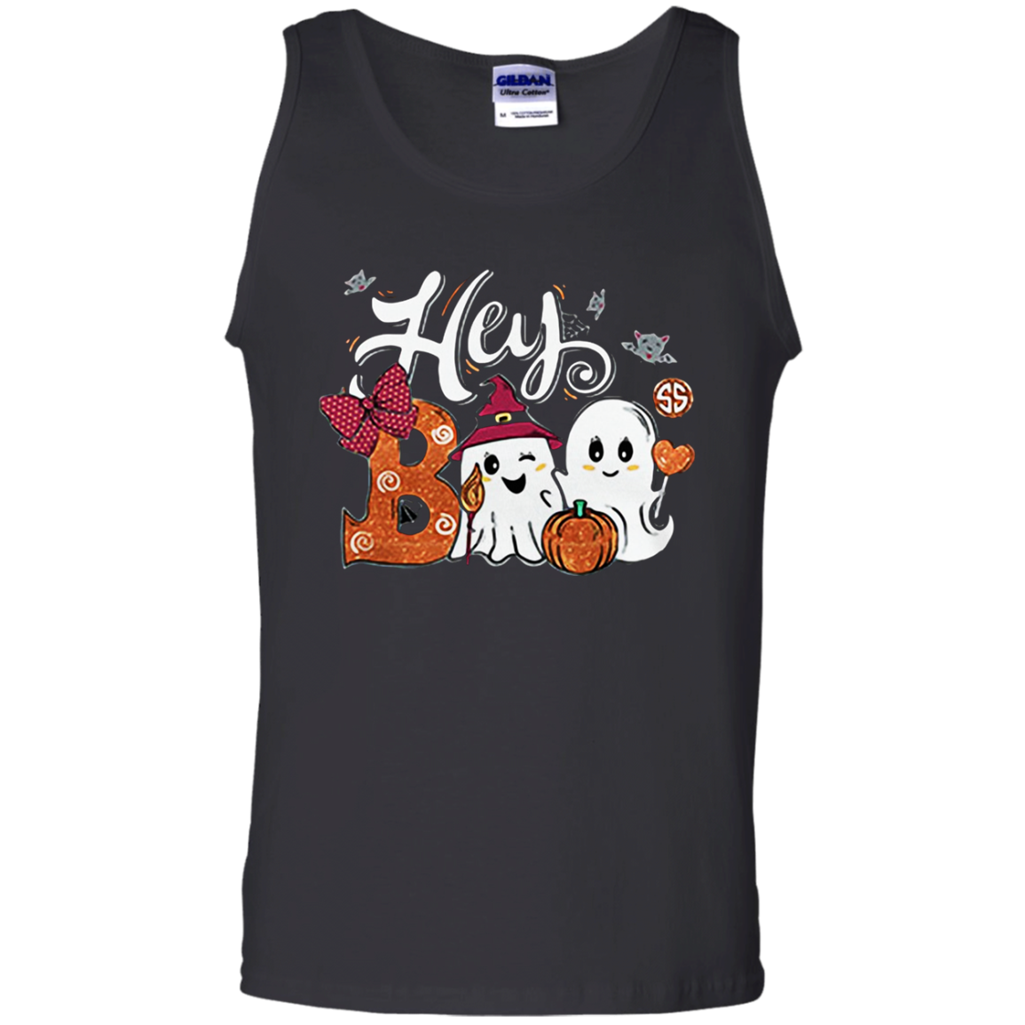 Halloween Hey Boo Simply Southern Collection Shirt G220 Tank Top