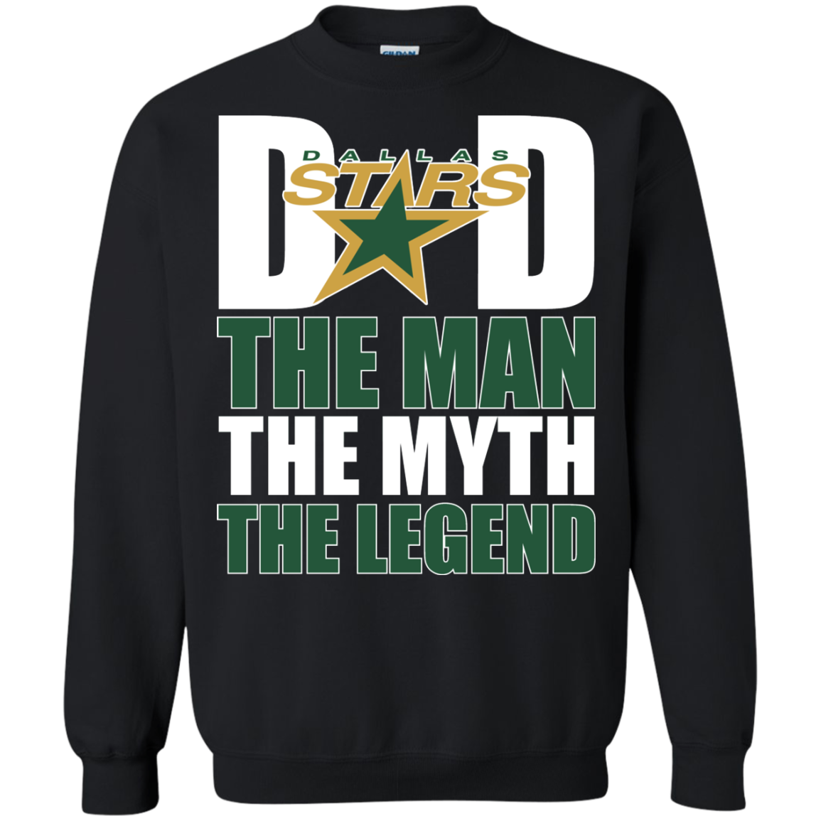 Dallas Stars Hockey Dad The Man The Myth The Legend Shirt