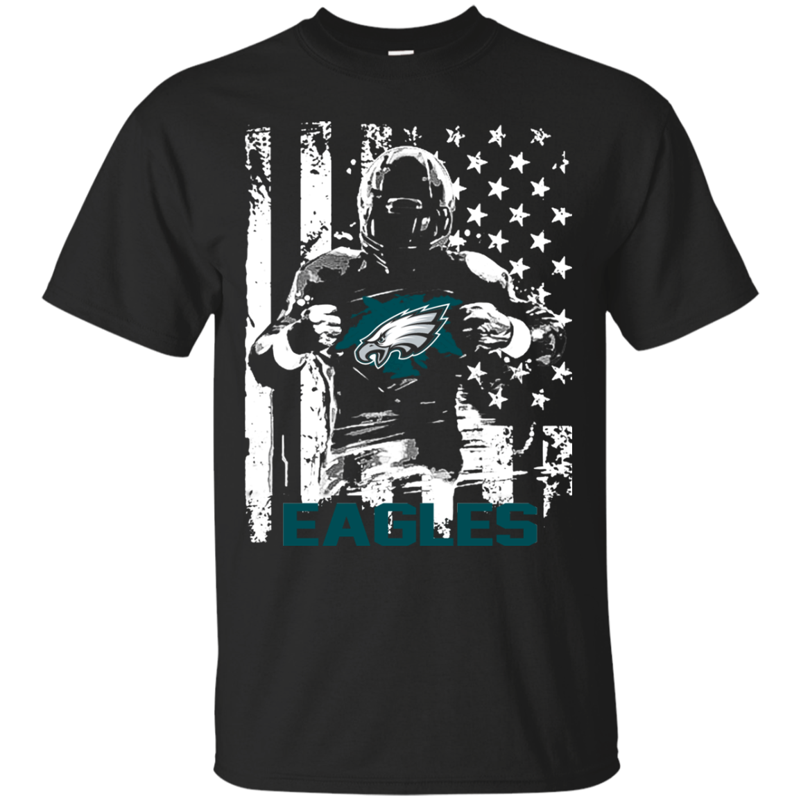 Super Eagles Of Flag Usa T Shirt