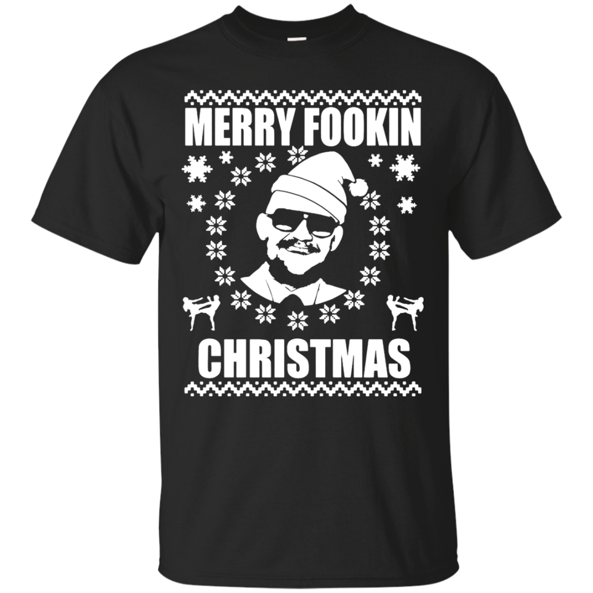 Stellar Perfect Merry Fookin Christmas Ugly T Shirt