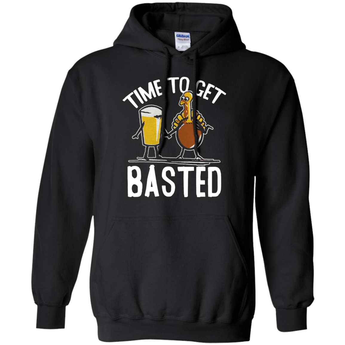 Outstanding Smart Time To Get Beer Basted Pullover 8 Oz. Shirts