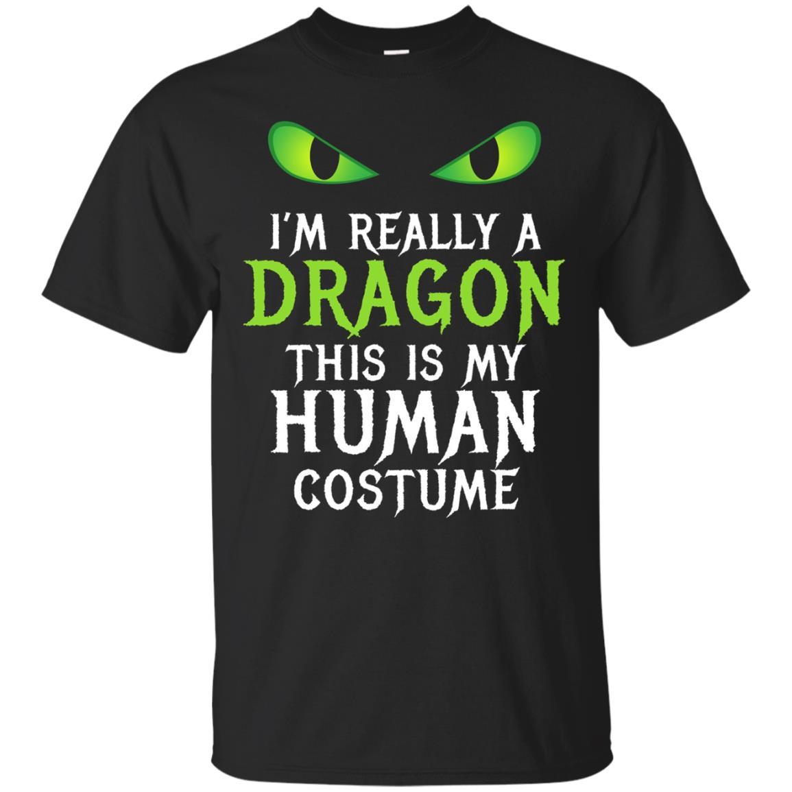 Funny Scary Dragon Costume Halloween Shirt For Boy