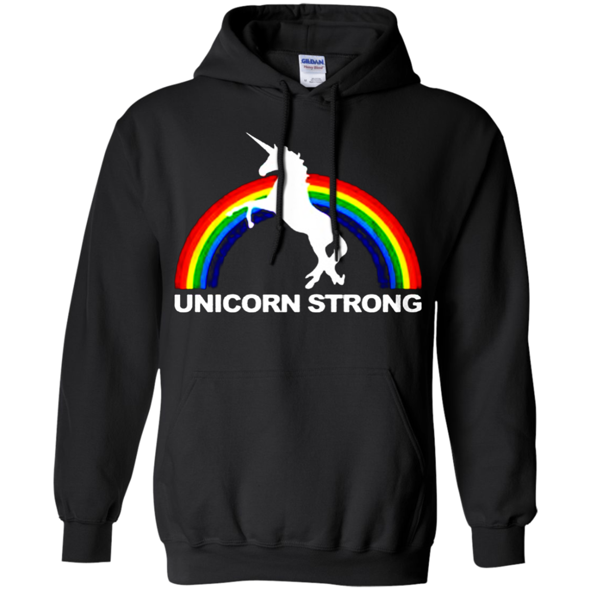 Unicorn Strong Shirt G185 Pullover 8 Oz.