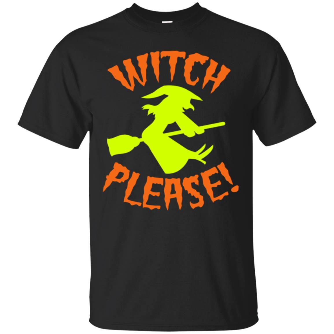 Witch Please On A Broomstick Halloween Funny T Shirt