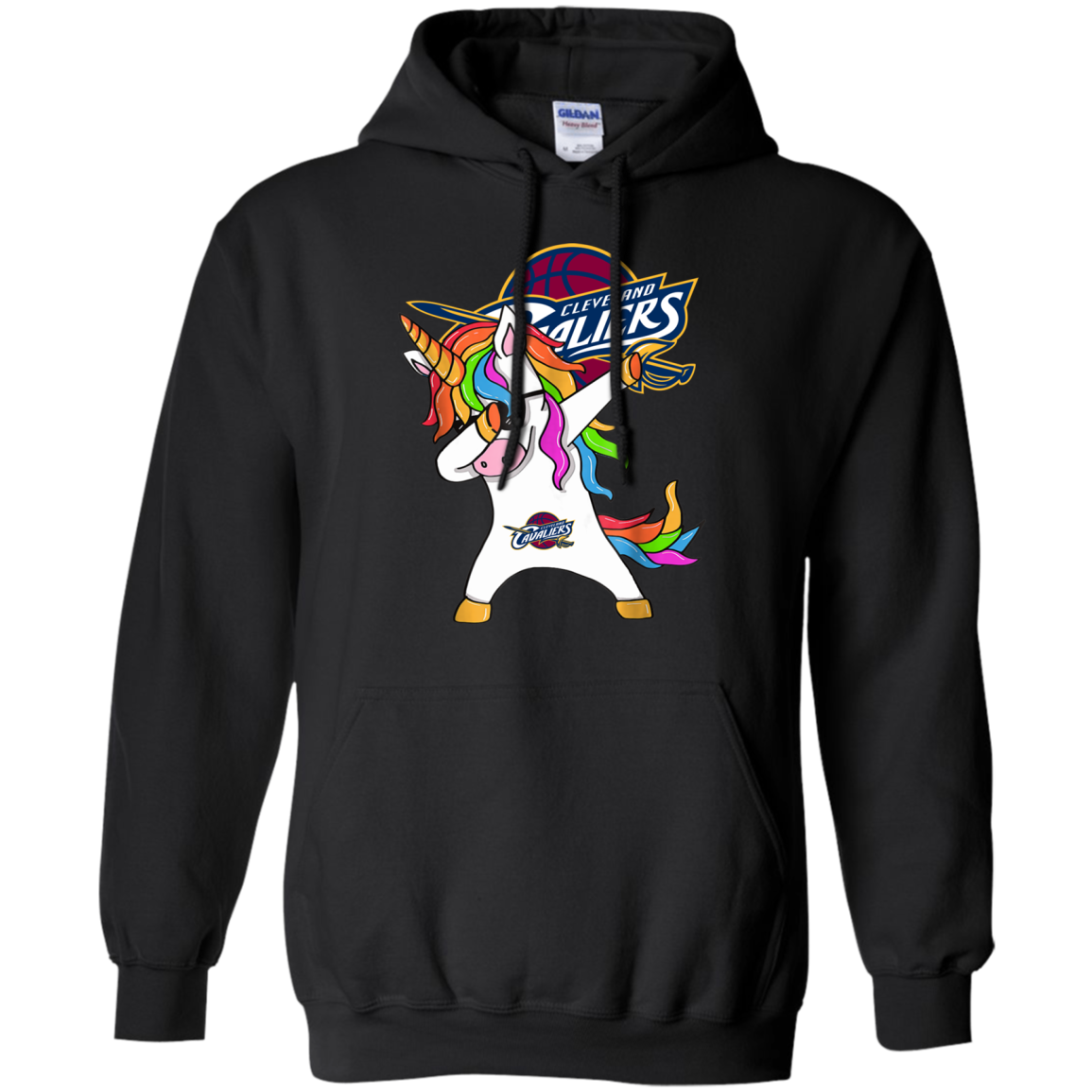 Dabbing Hip Hop Unicorn Dab Cleveland Cavaliers Shirt 