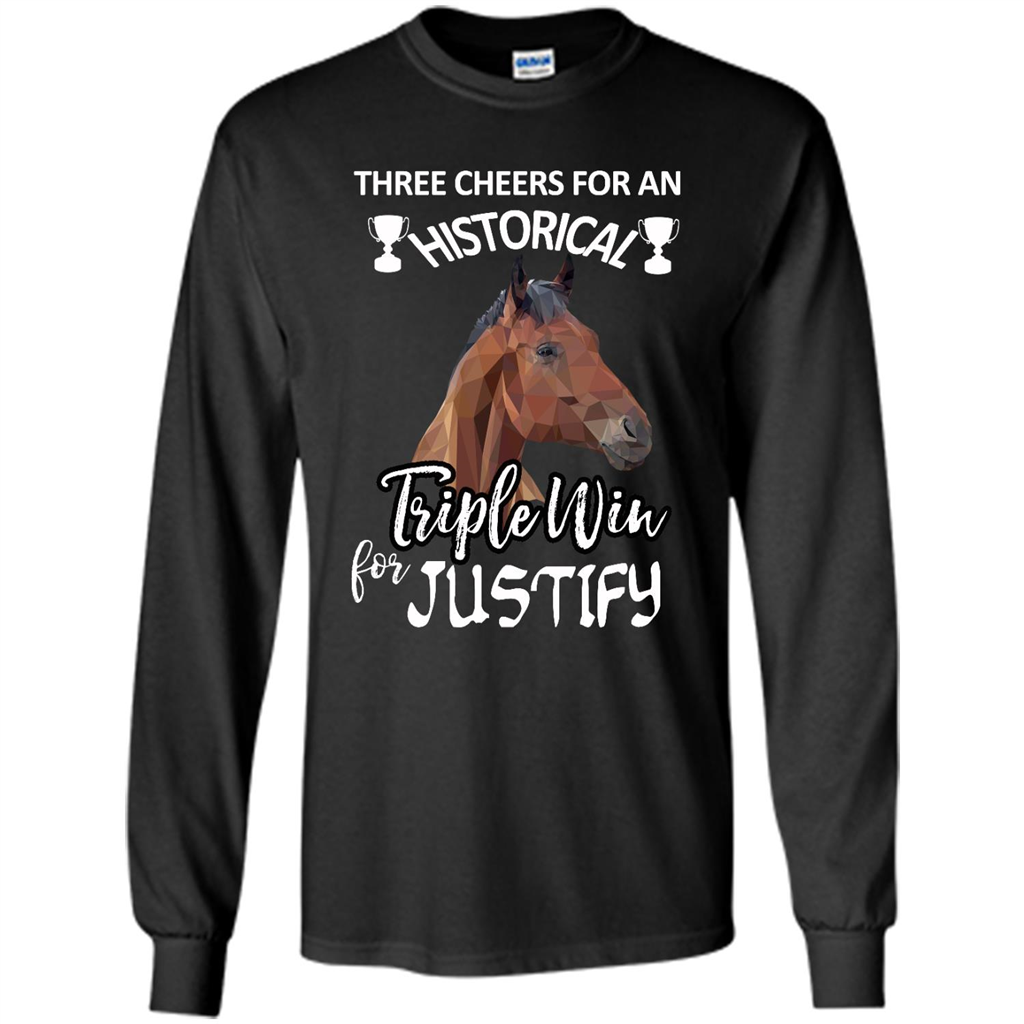 Justify 2018 Crown Winner Horse Race Triple Stakes 1 - Shirt