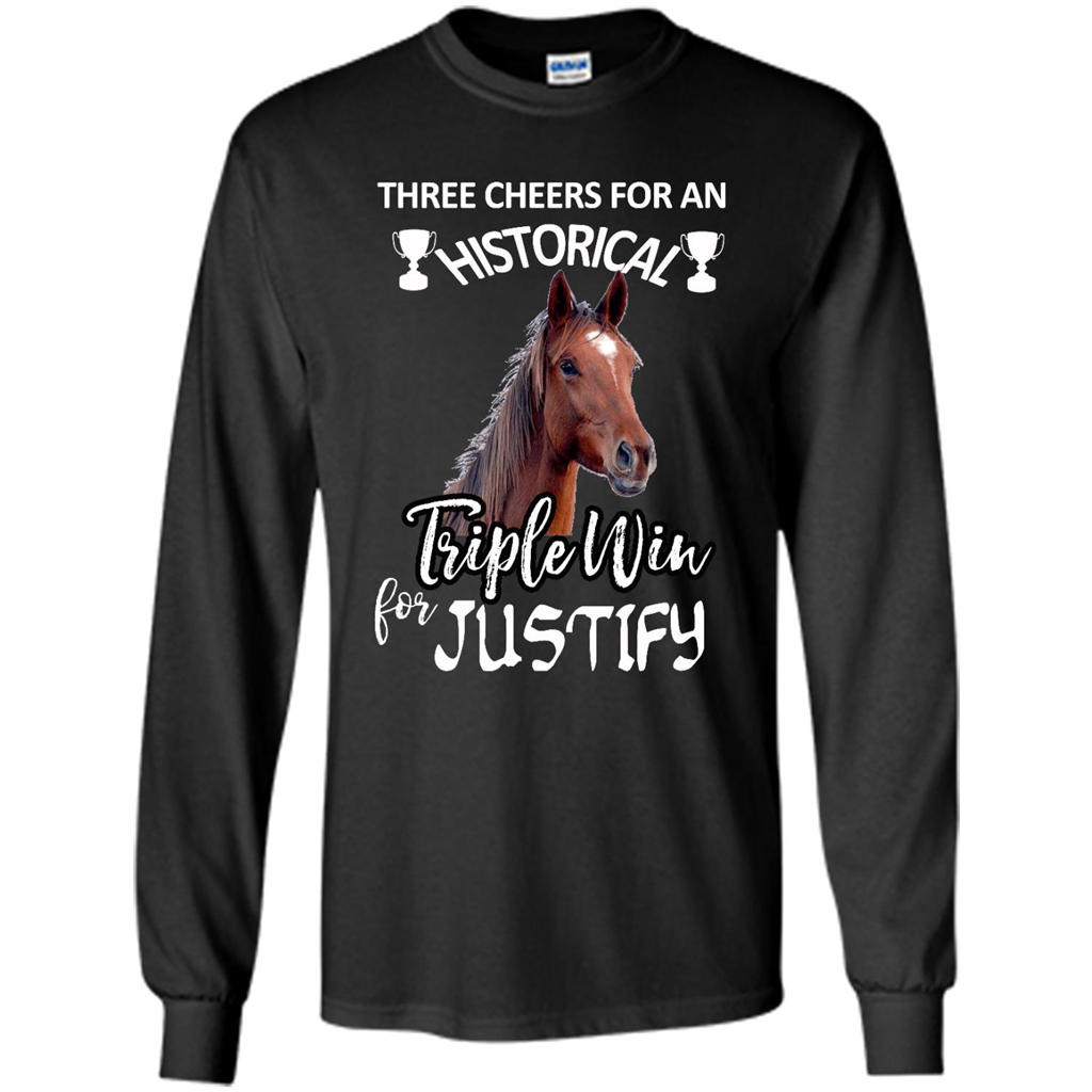 Justify 2018 Crown Winner Horse Race Triple Stakes - Shirt
